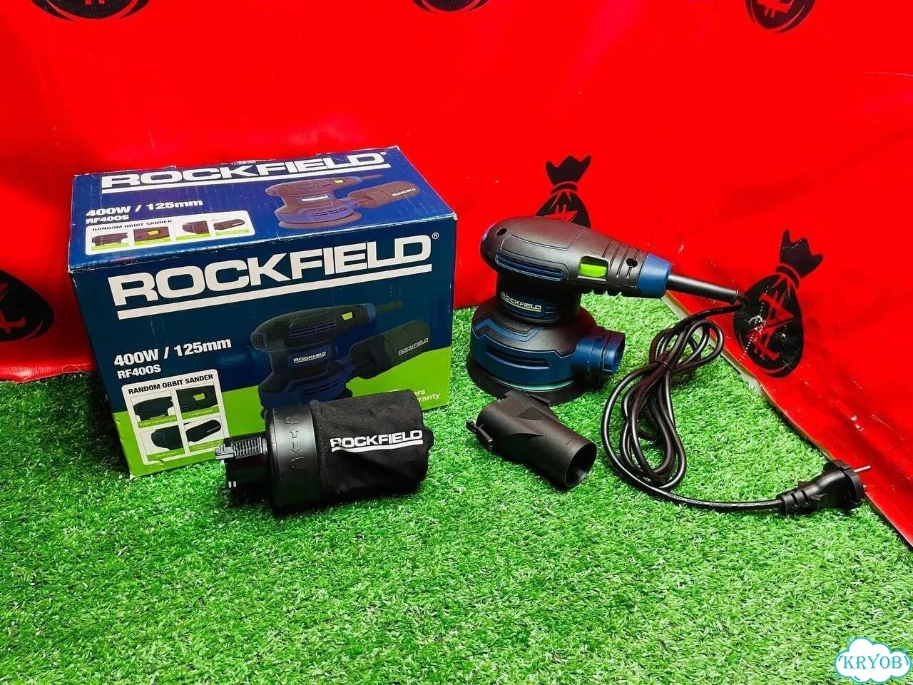 Шлифмашинка Эксцентриковая RockField RF400S фото 1