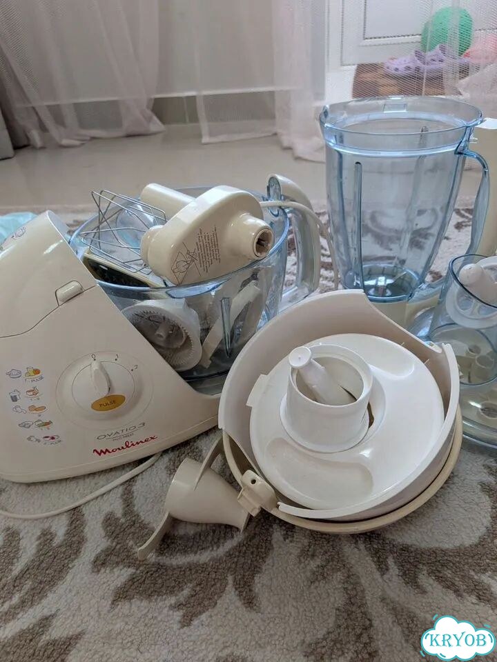 Кухонный комбайн moulinex ovatio 3 duo press фото 1