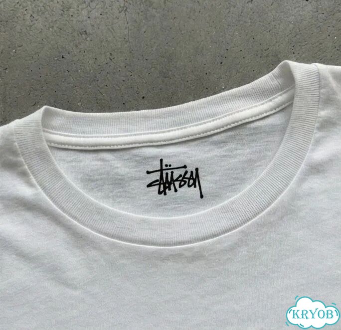 Лонгслив мужской Stussy белый international streetwear vintage AC0018 фото 5