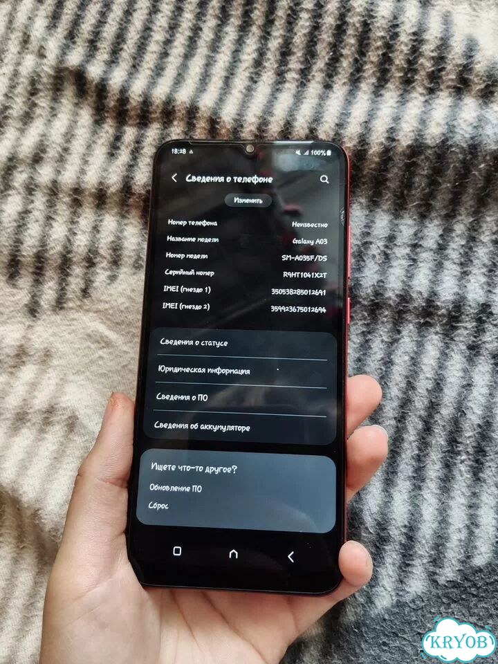 Samsung Galaxy A03, 4/64 ГБ, 2 SIM фото 1