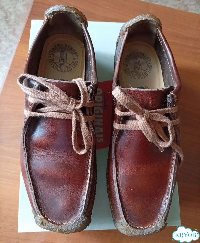 Обувь женская Clarks, цвет красно-коричневый фото 3