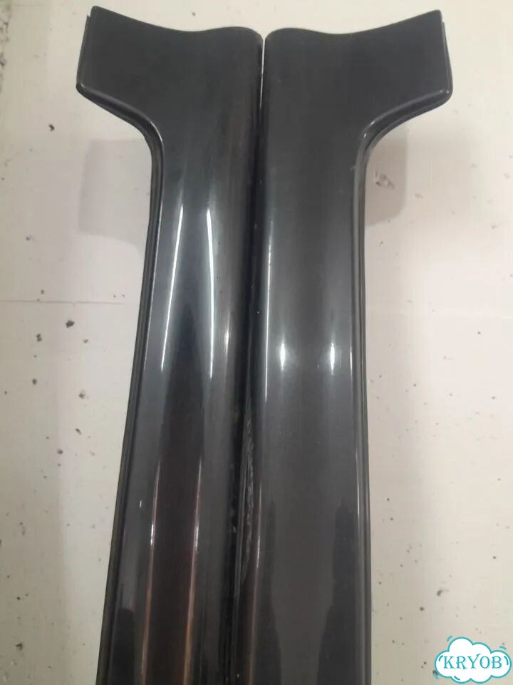Накладки на пороги обвес toyota fielder фото 4