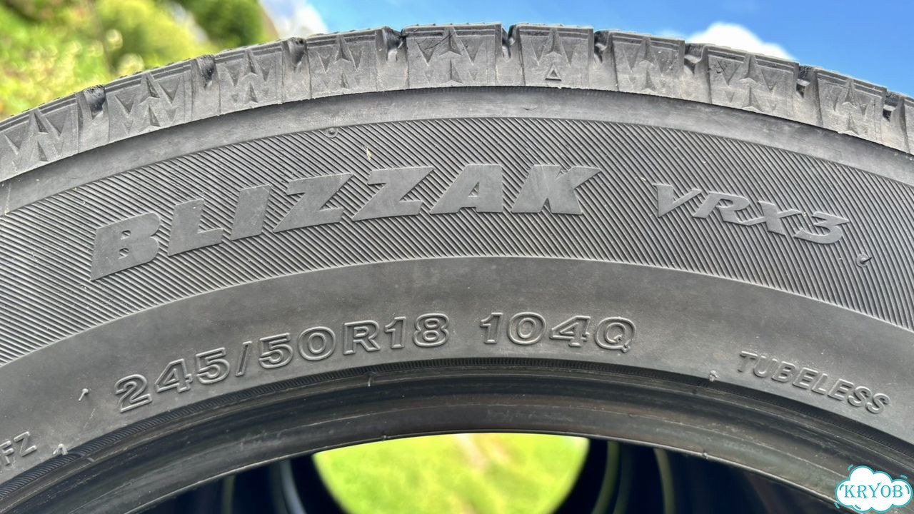 Bridgestone Blizzak VRX3 245/50 R18 104Q фото 6