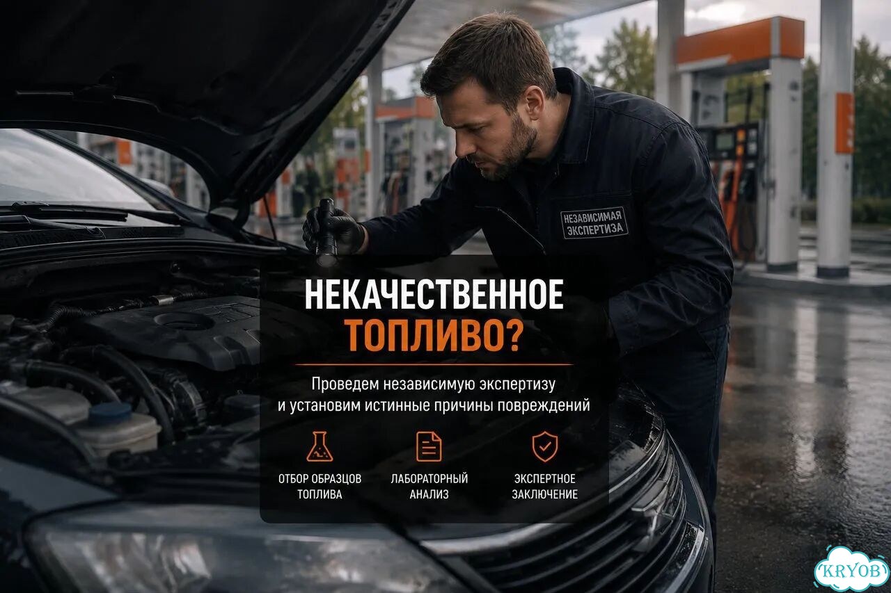 Экспертиза автомобиля / Экспертиза топлива фото 1