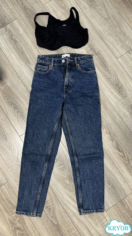 Джинсы zara женские фото 1