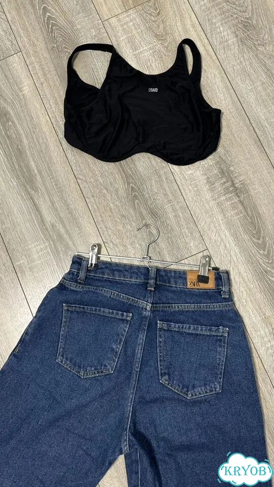 Джинсы zara женские фото 6