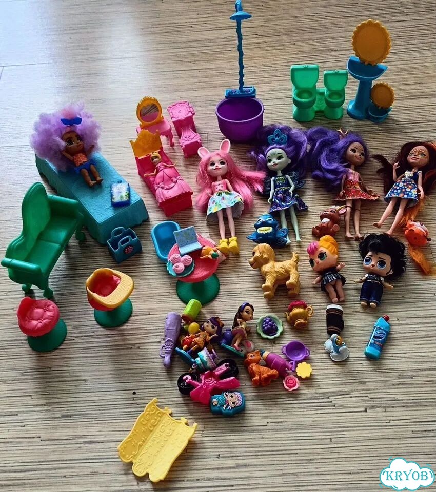 Игрушки пакетом Enchantimals фото 1