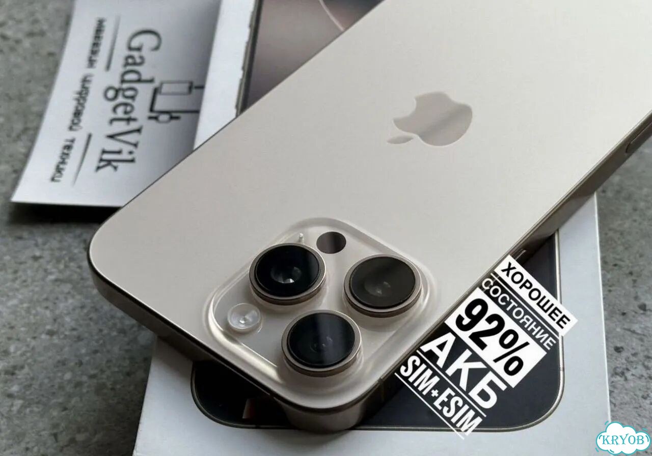 iPhone 16 Pro Max, 256 ГБ, SIM + eSIM фото 1