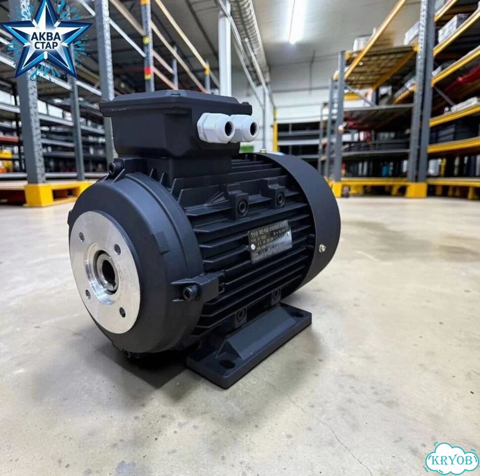 H112 HP 7.5 4P MA AC KW 5,5 4P 14550 — двигатель фото 2