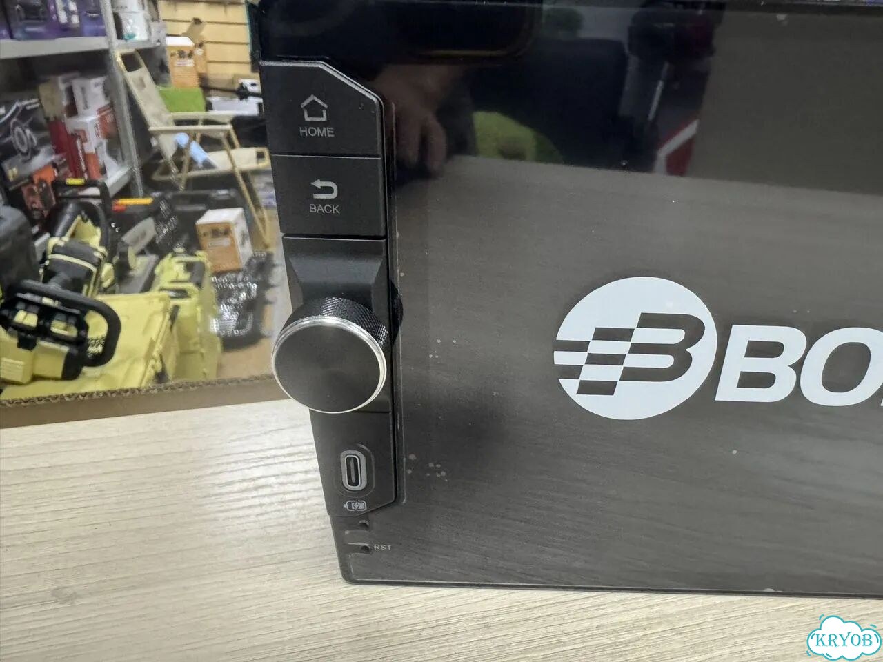 Магнитола bos-mini 8/126gb с крутилкой 9 дюймов фото 4