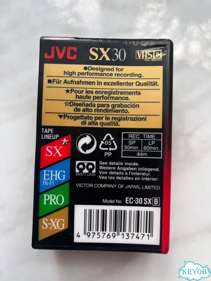 JVC видеокассета фото 4