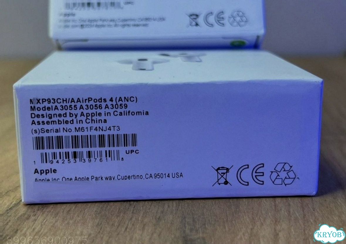 AirPods 4 FCO+ (Оригинал, Лучшая версия) фото 4