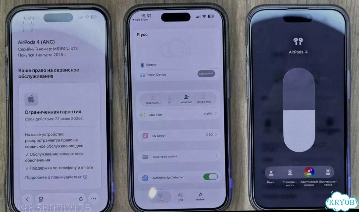 AirPods 4 FCO+ (Оригинал, Лучшая версия) фото 9