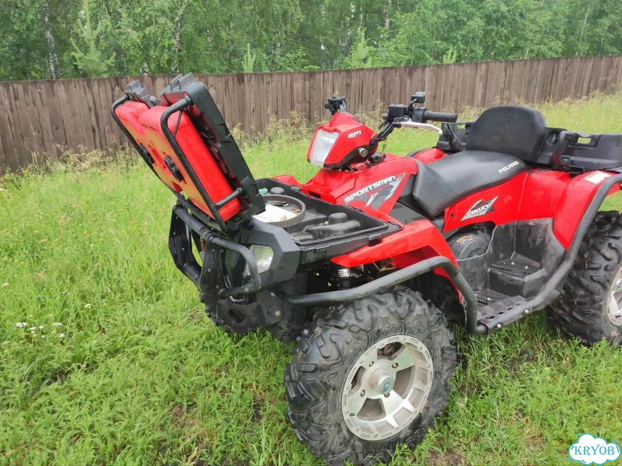 Polaris Sportsman 800 EFI X2, 2008, 5 200 км фото 4