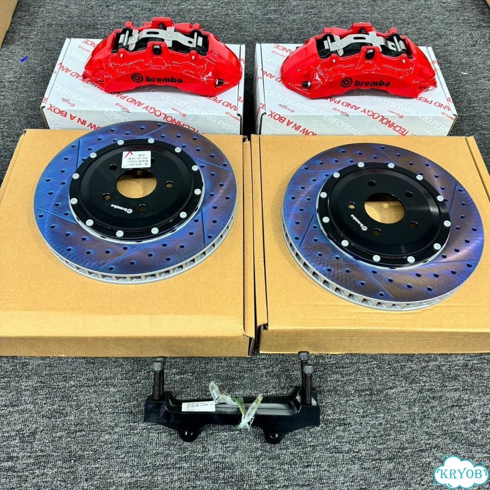 Спортивные тормоза Brembo Toyota Land Cruiser 200 фото 2
