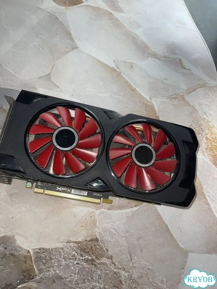 Видеокарта rx580 8gb 2048 фото 1