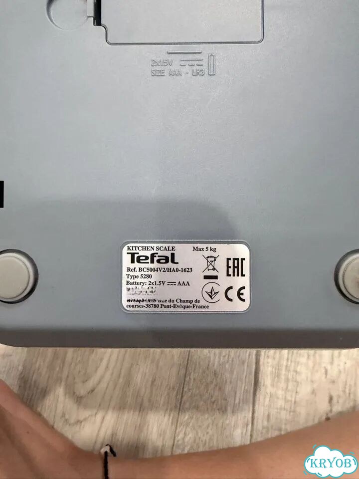 Весы кухонные tefal фото 4