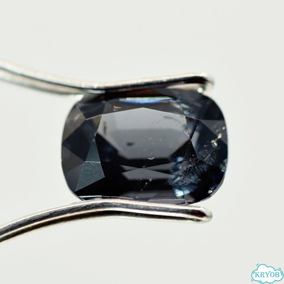 Шпинель грозовая синяя, 2.15ct. кушон (Мьянма) фото 10