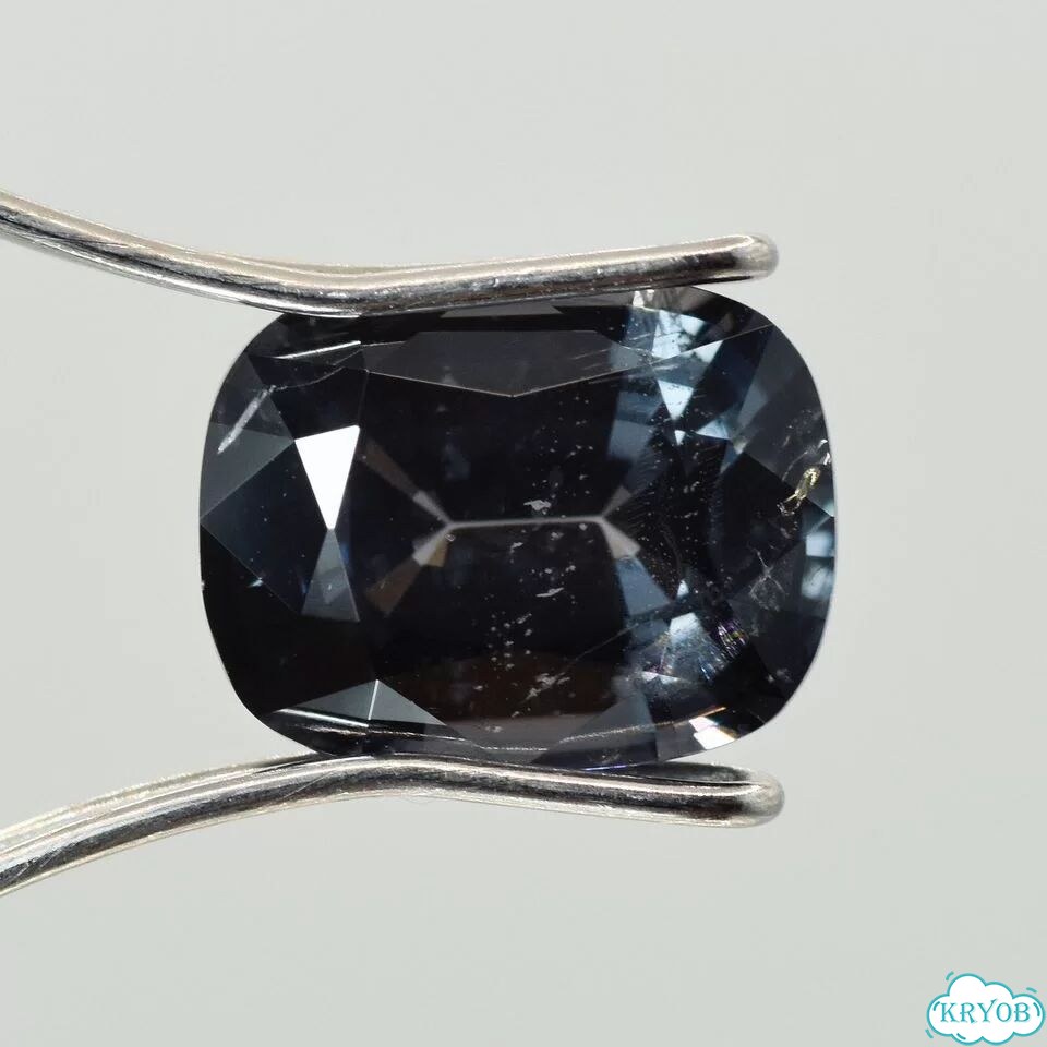 Шпинель грозовая синяя, 2.15ct. кушон (Мьянма) фото 5