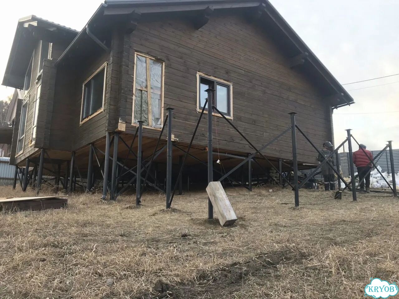 Винтовые сваи под дом фото 3