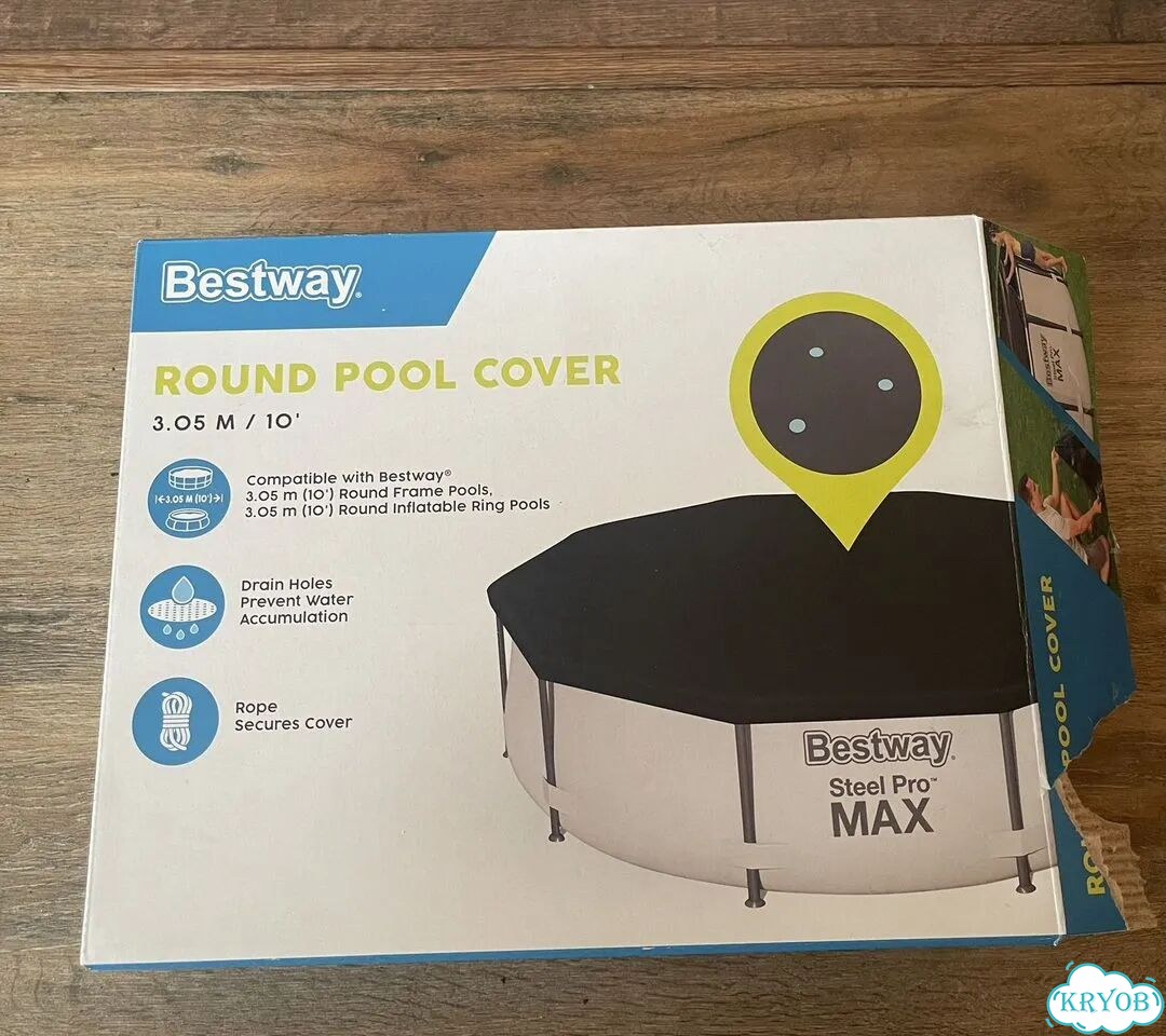Тент для каркасного бассейна 305 Bestway фото 1
