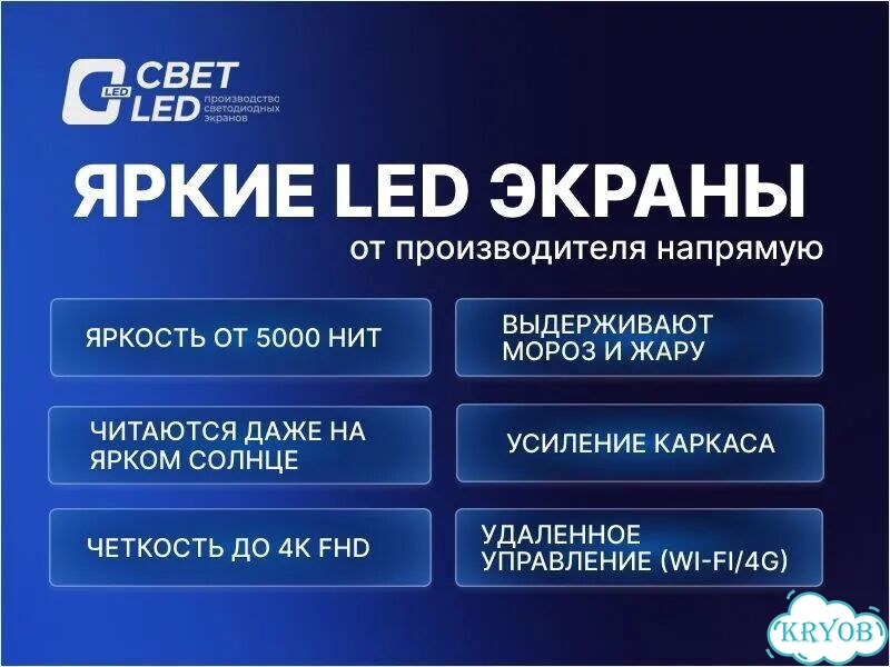 Светодиодный экран для улицы фото 10