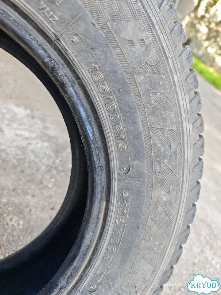 Bridgestone Blizzak VL1 185/80 R14 фото 1