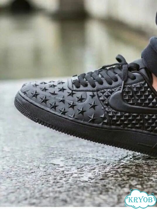 Кроссовки nike air force 1 Independence Day black фото 1