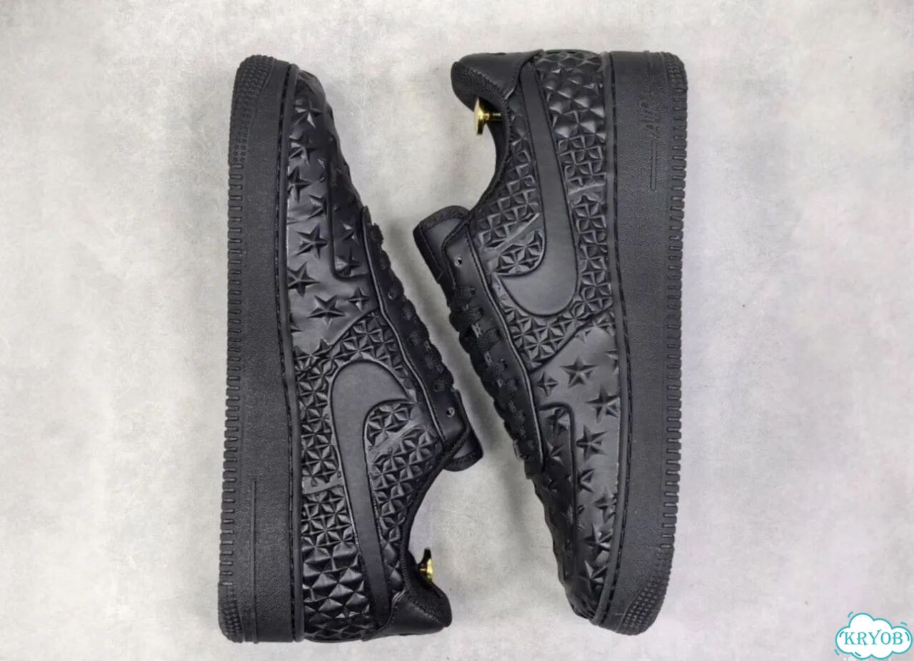Кроссовки nike air force 1 Independence Day black фото 10