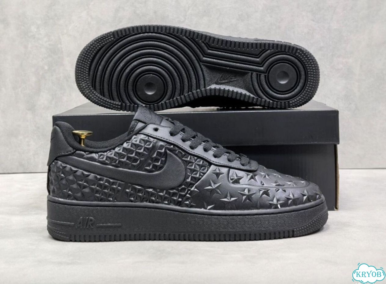 Кроссовки nike air force 1 Independence Day black фото 3