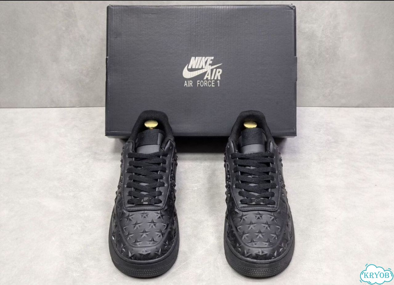 Кроссовки nike air force 1 Independence Day black фото 5