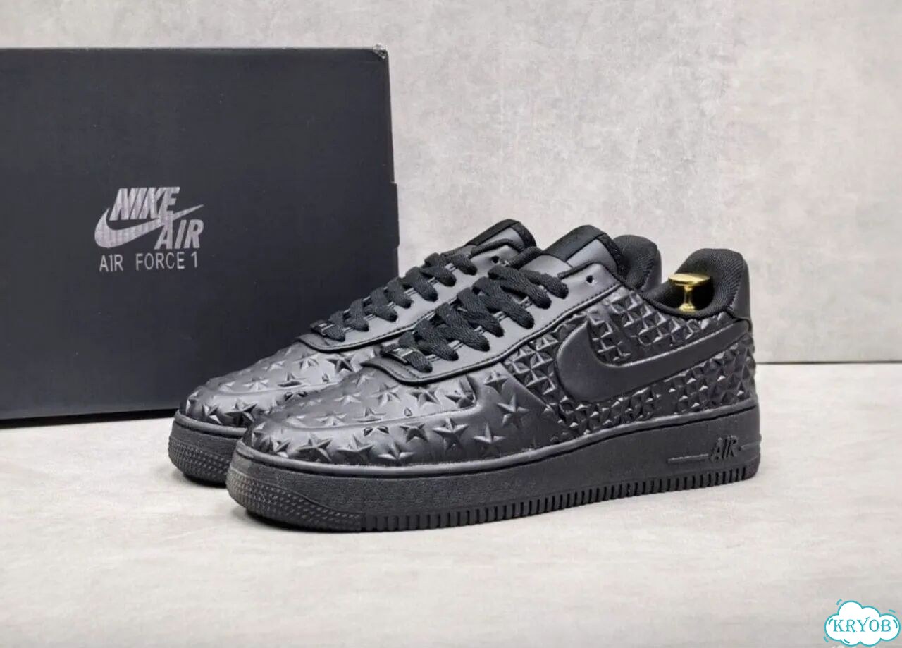 Кроссовки nike air force 1 Independence Day black фото 6