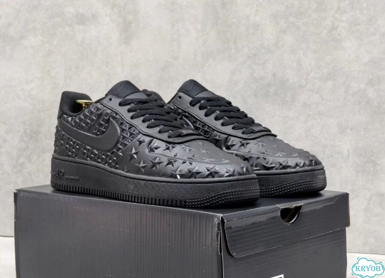 Кроссовки nike air force 1 Independence Day black фото 8