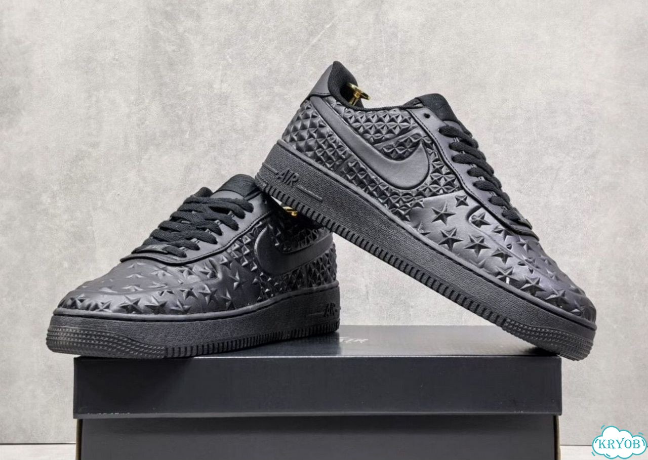 Кроссовки nike air force 1 Independence Day black фото 9