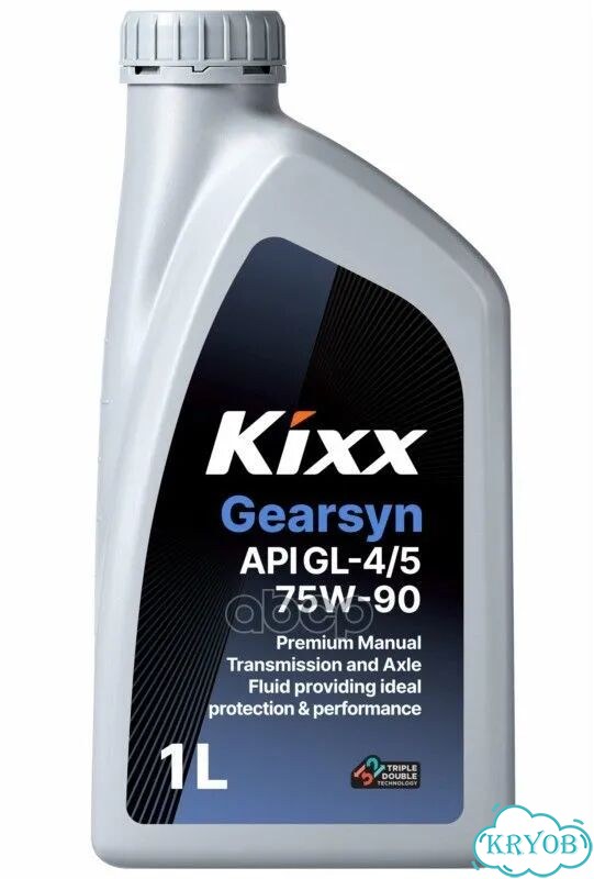 Масло трансмиссионное Kixx Gearsyn GL-4/5 75W-90 фото 1