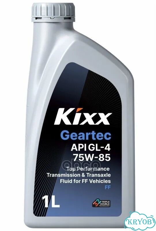 Масло трансмиссионное Kixx Geartec FF GL-4 75W-85 фото 1
