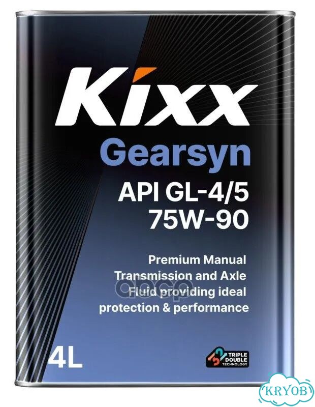 Масло трансмиссионное Kixx Gearsyn GL-4/5 75W-90 фото 1