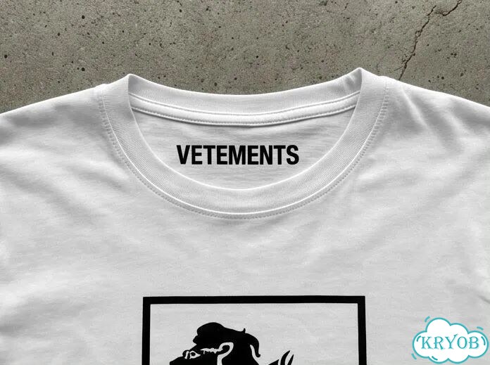 Лонгслив белый Vetements Leo Astrological Sign White Tee darkwear gothic unisex DAC0243 фото 5