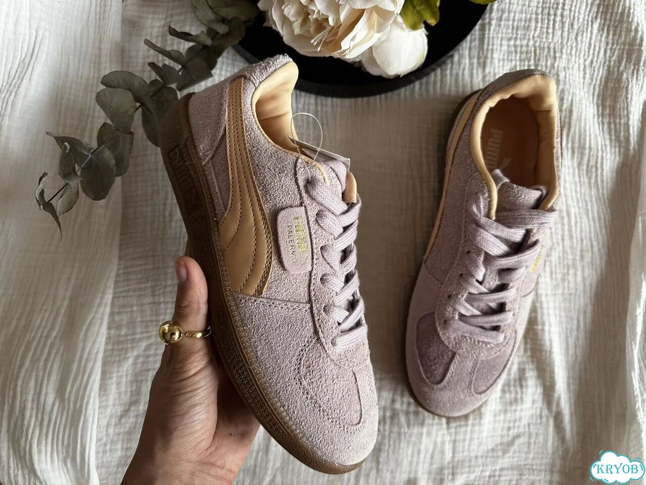 Кеды кроссовки женские Puma легкие дышащие фото 2