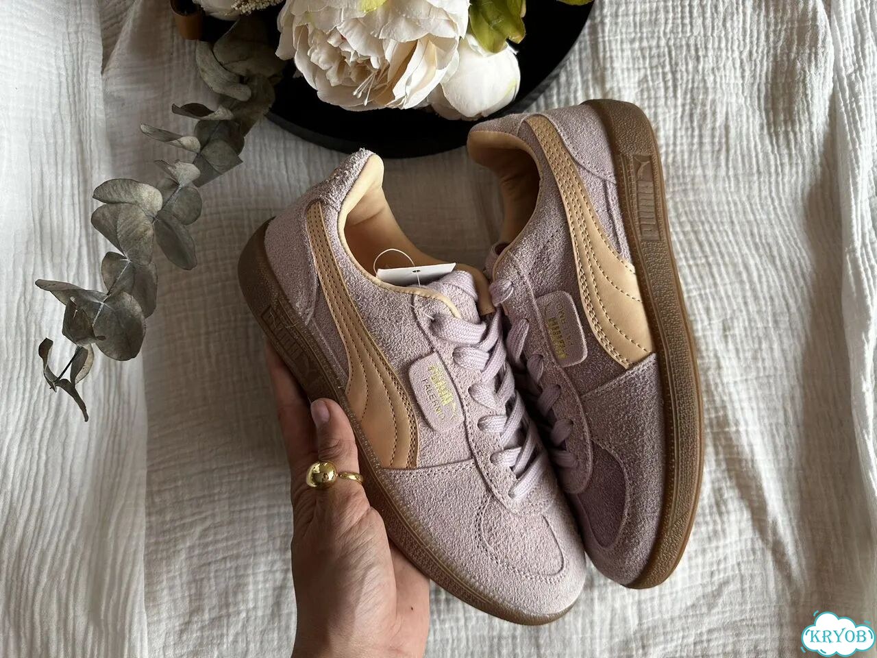 Кеды кроссовки женские Puma легкие дышащие фото 3