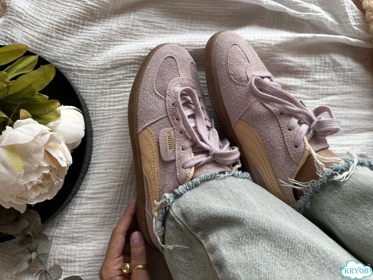 Кеды кроссовки женские Puma легкие дышащие фото 5