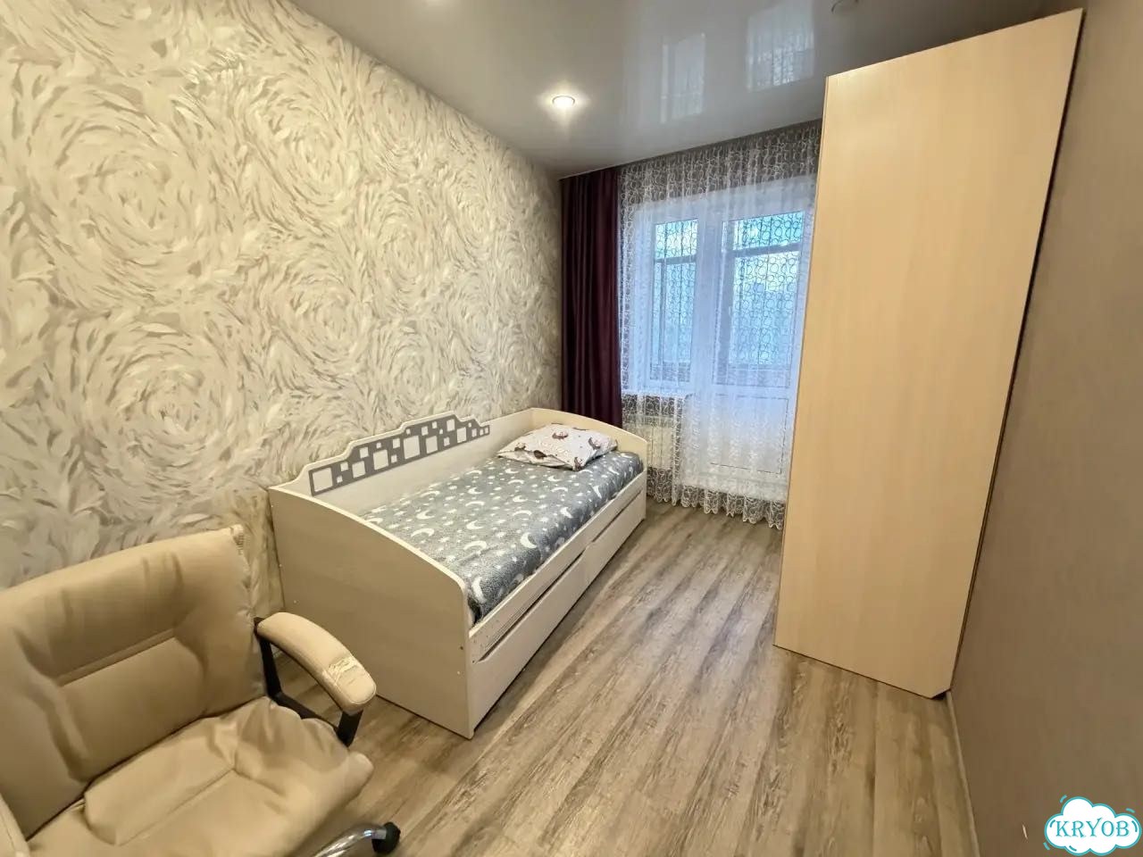 4-к. квартира, 78 м², 2/9 эт. фото 3