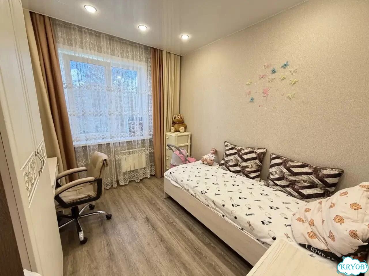 4-к. квартира, 78 м², 2/9 эт. фото 5