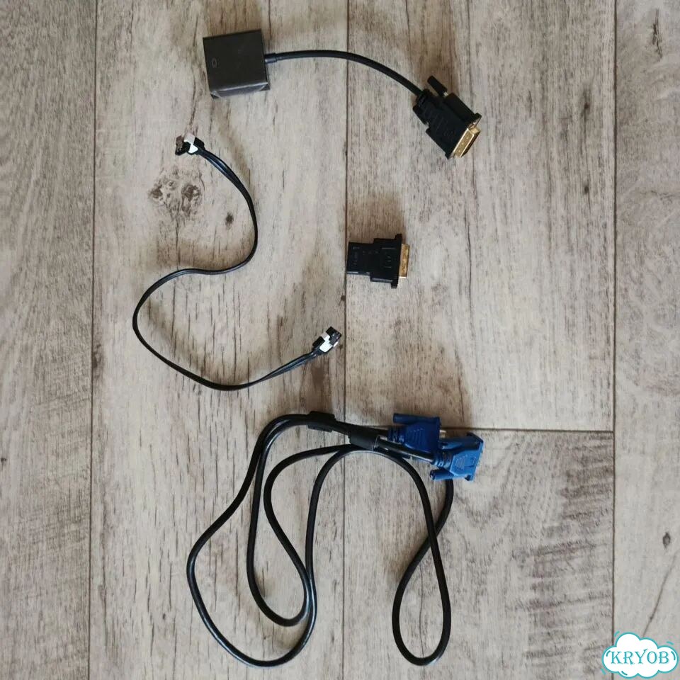 Переходник dvi d vga hdmi, SATA кабель фото 1