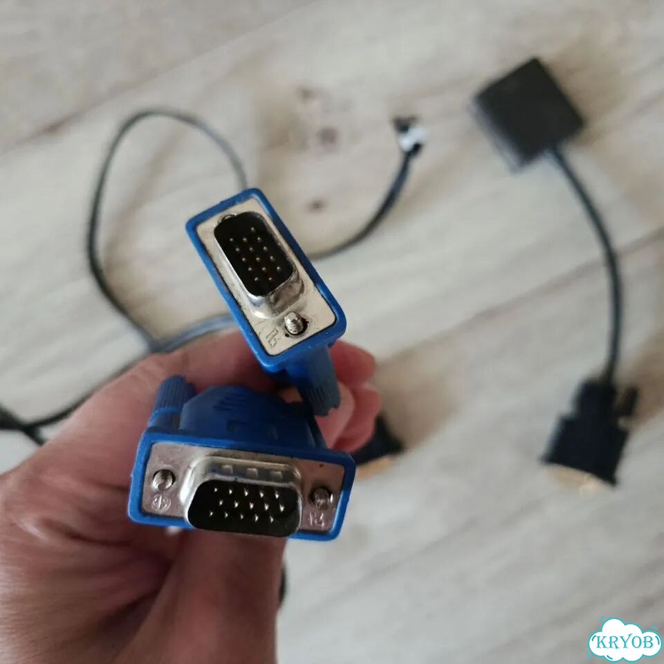 Переходник dvi d vga hdmi, SATA кабель фото 2
