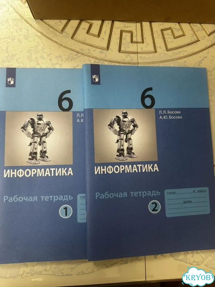 Рабочие тетради 6 класс, информатика, биология фото 1