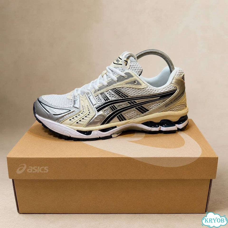 Asics gel kayano 14 white midnight фото 10
