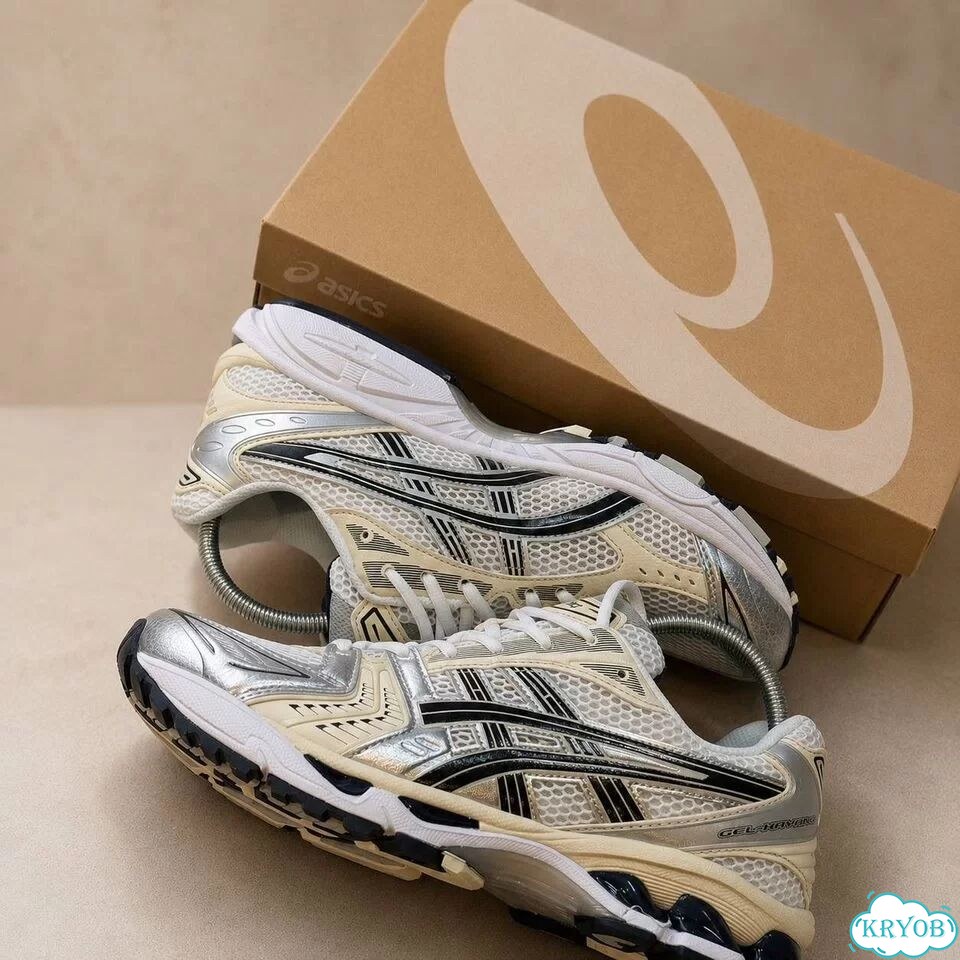 Asics gel kayano 14 white midnight фото 2