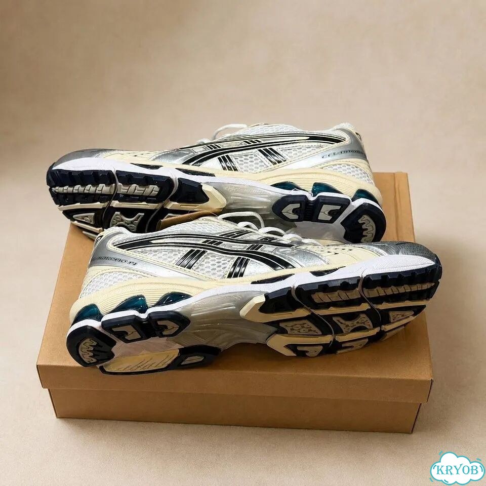 Asics gel kayano 14 white midnight фото 4