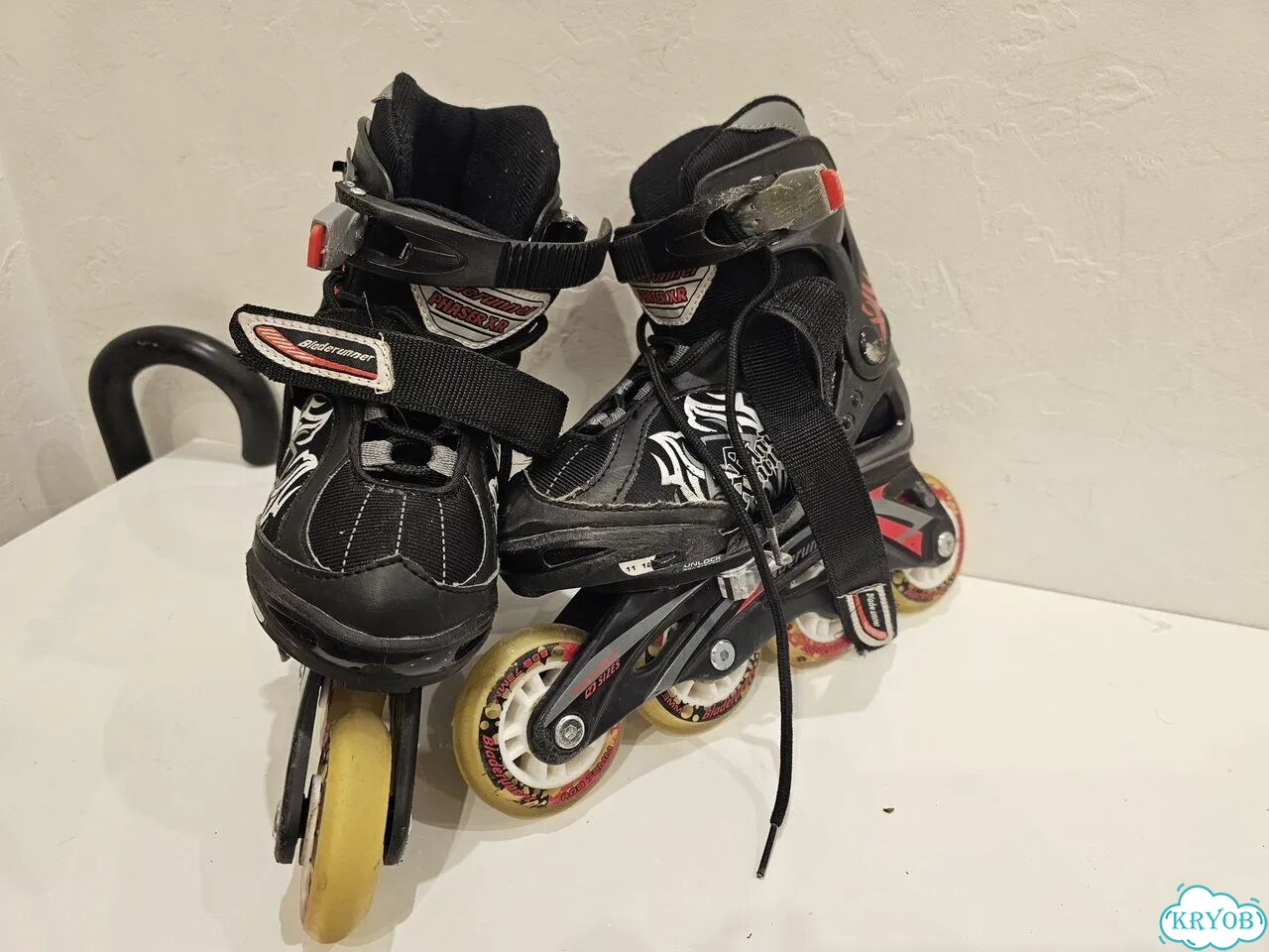 Проф. ролики Rollerblade Phaser XR Combo с защитой фото 3